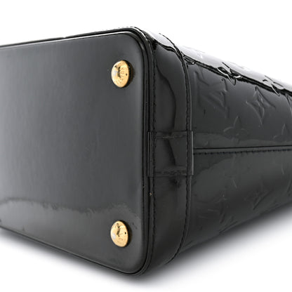 Louis Vuitton Vernis Lockit PM Black 10 of 12