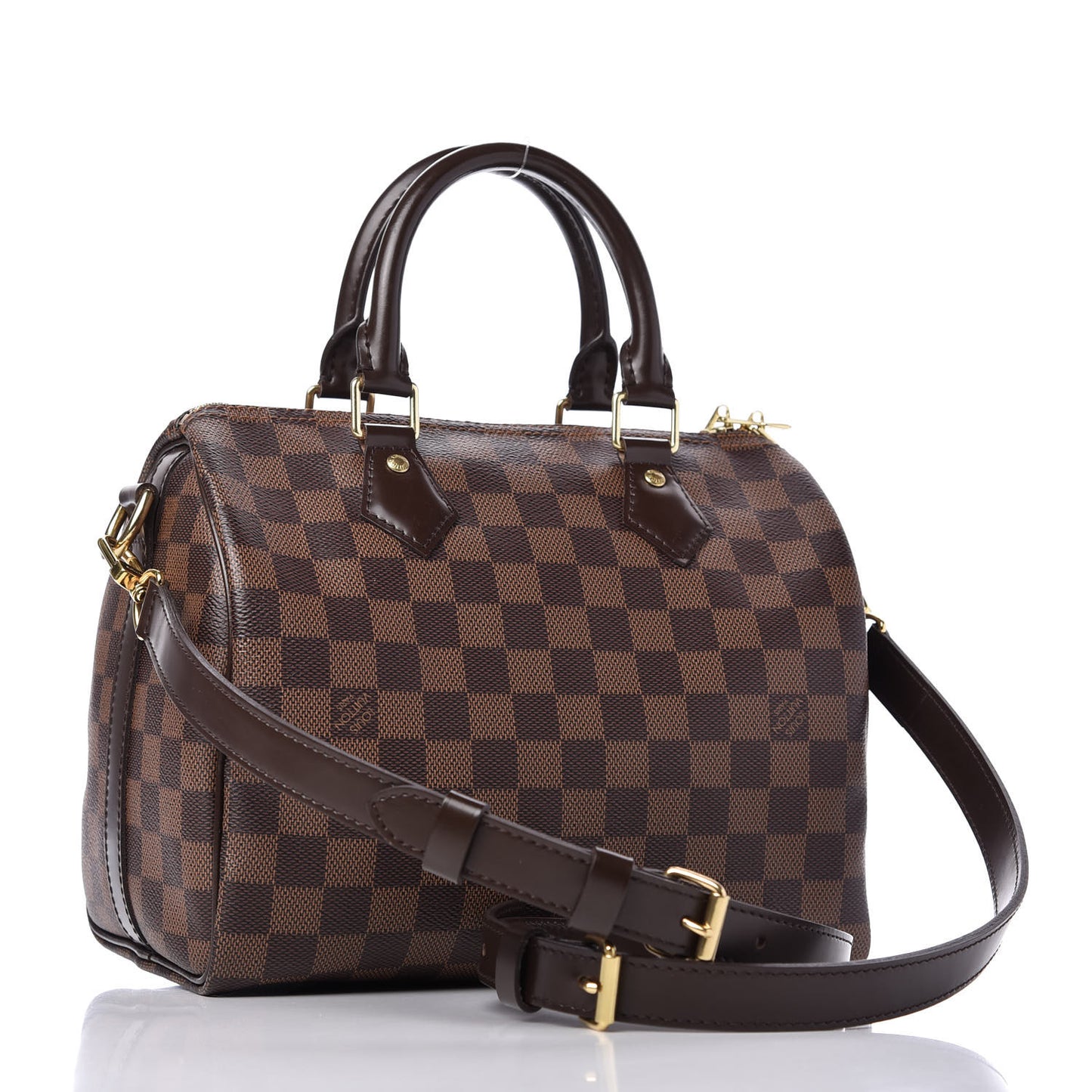 Damier Ebene Speedy Bandouliere 25