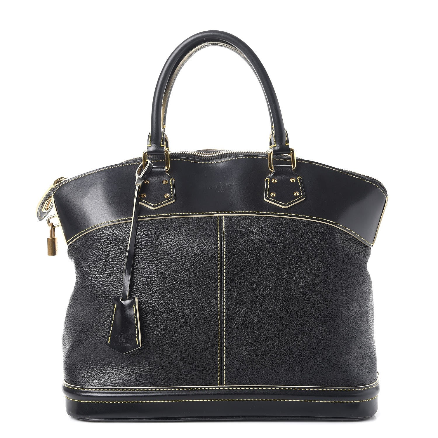 Louis Vuitton Suhali Lockit MM Black 1 of 18