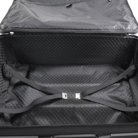 Gucci Nylon Rolling Suitcase Trolly Black 6 of 8