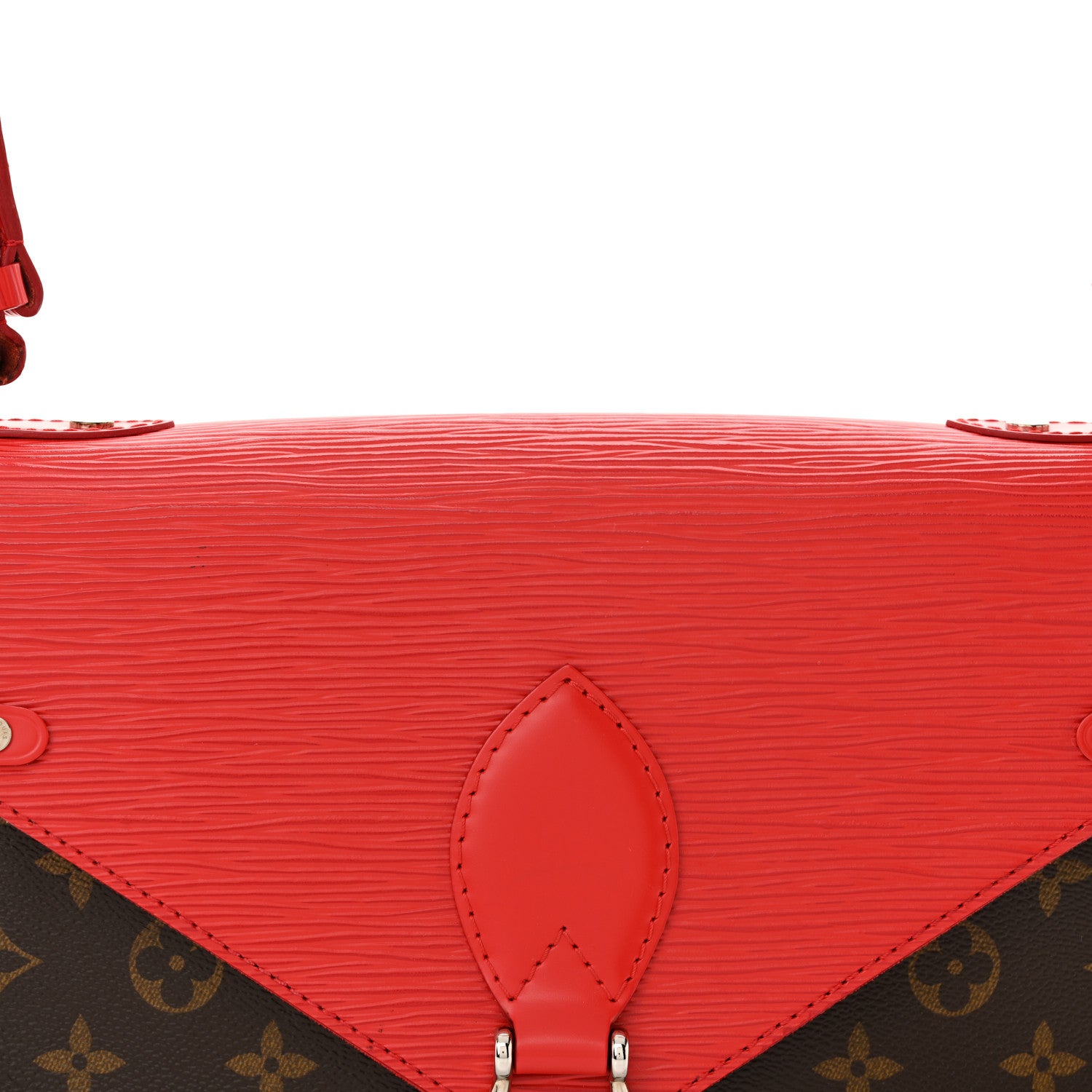 Louis Vuitton Monogram Epi Saint Michel Coquelicot 7 of 11