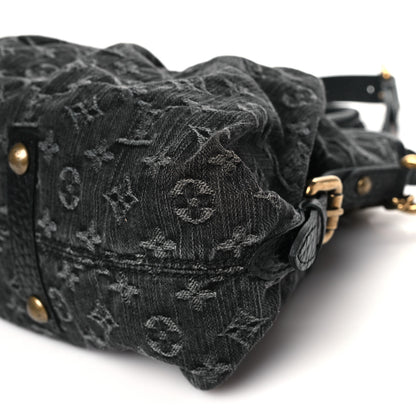 Louis Vuitton Denim Neo Cabby MM Black 9 of 9