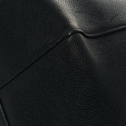 Celine Soft Grained Calfskin Small Belt Cabas Black 9 of 10