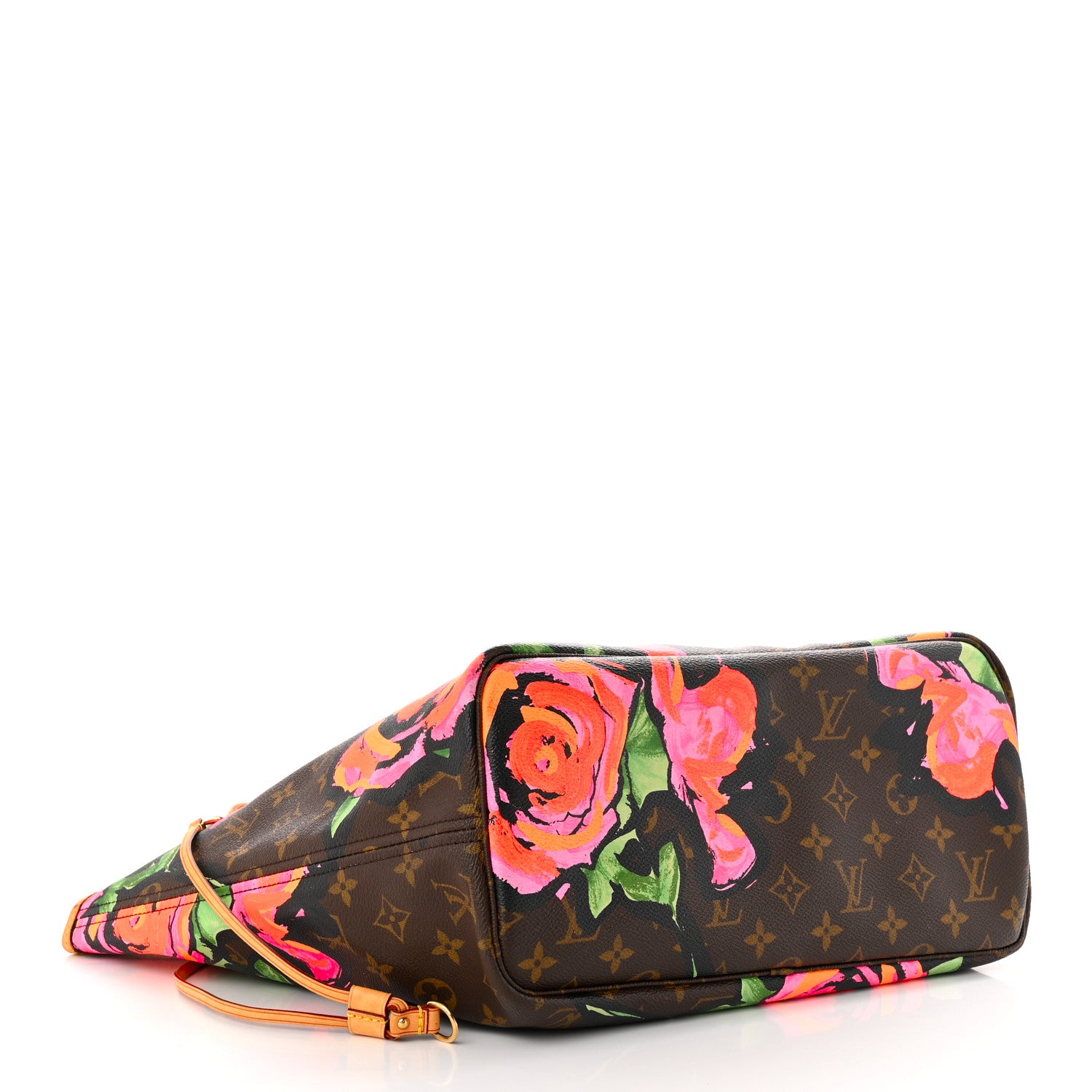 Louis Vuitton Monogram Roses Neverfull MM 4 of 9
