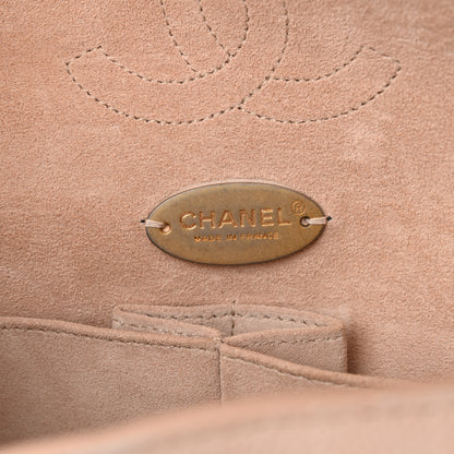 Chanel Grained Calfskin Medium Classic Pure Double Flap Nude 6 of 13