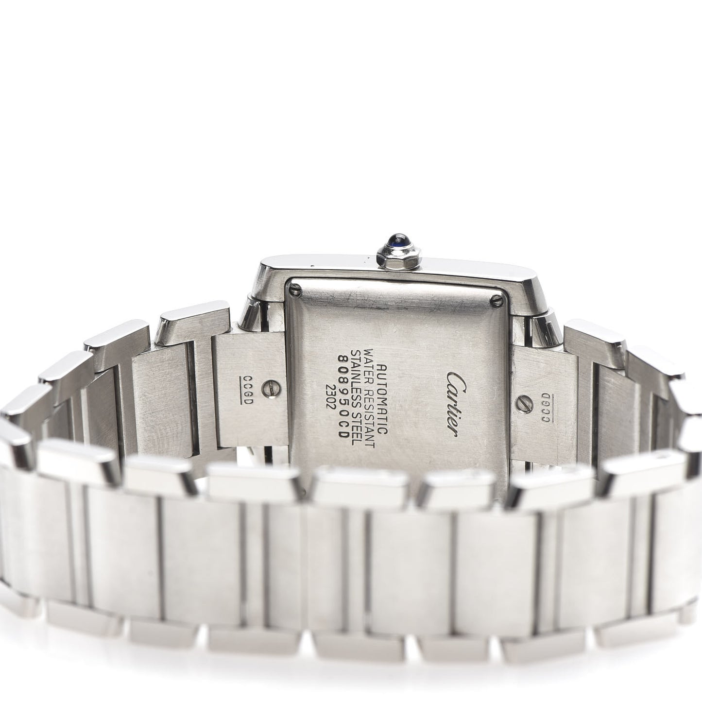 Stainless Steel 28mm Tank Francaise Automatic Watch