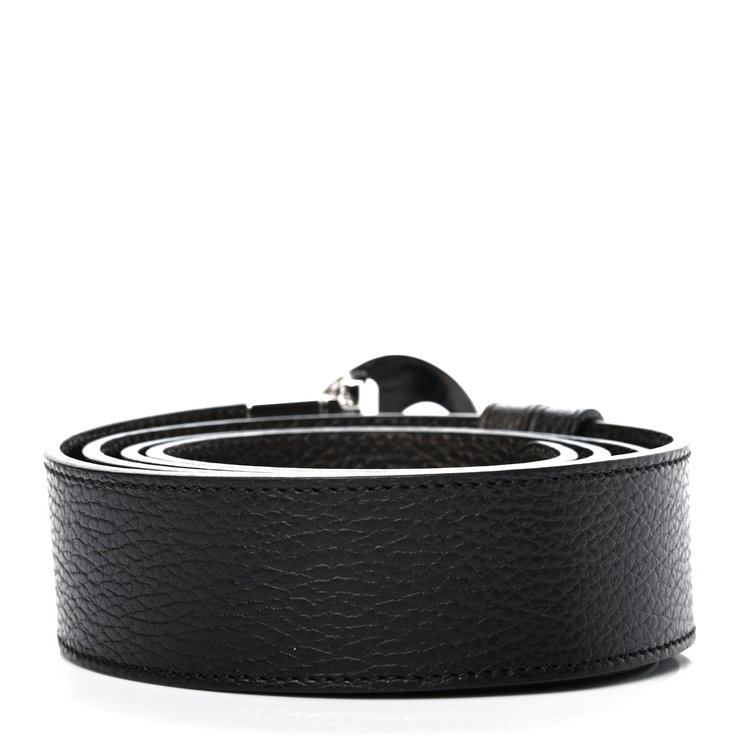 Calfskin 1973 Reversible Belt 115 46 Black Brown