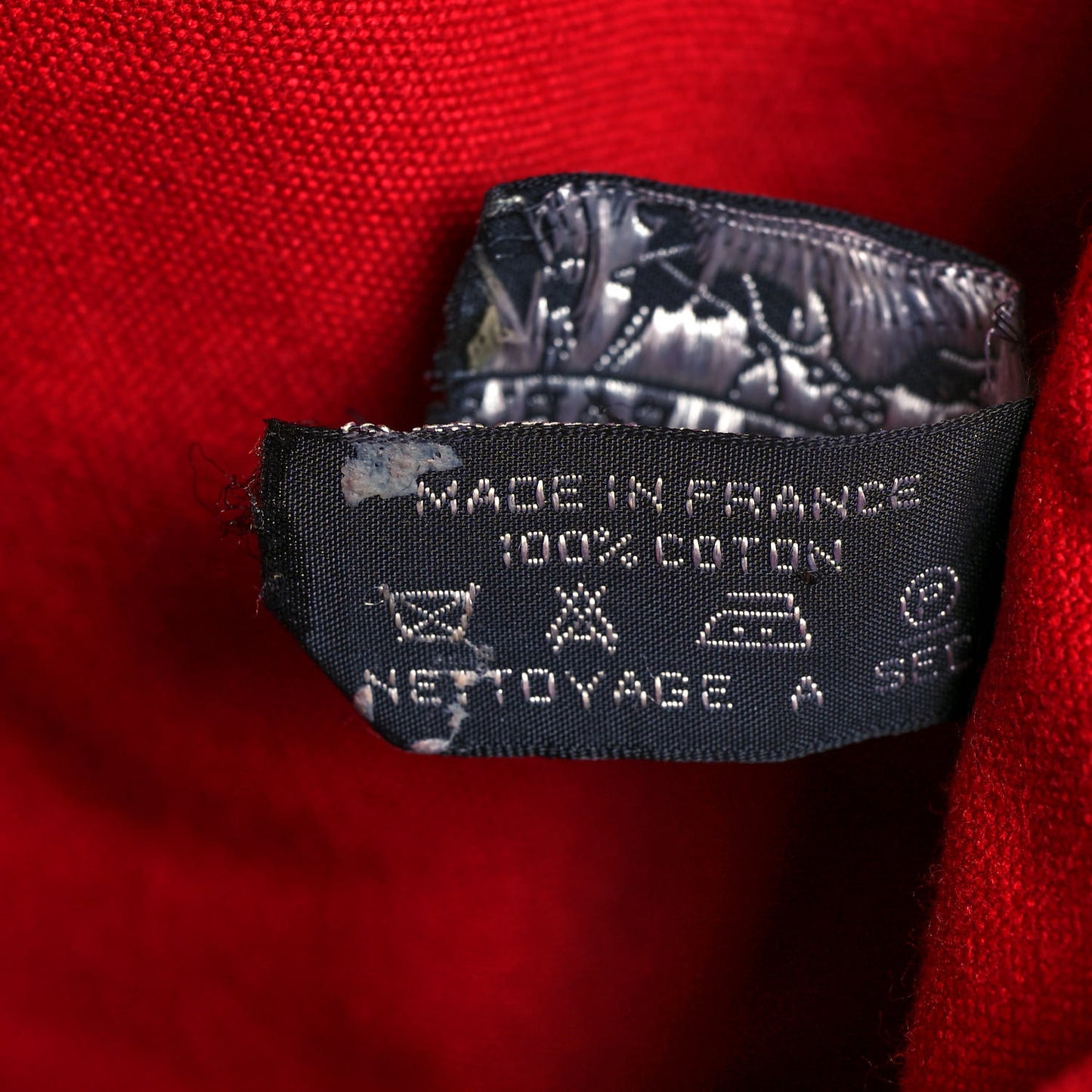 Toile Sac Polochon Red