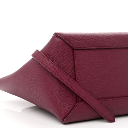 Celine Grained Calfskin Micro Belt Bag Plum 9 of 10