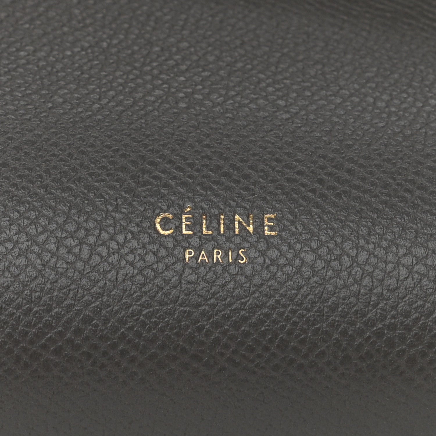 Celine Grained Calfskin Mini Belt Bag Grey 7 of 10