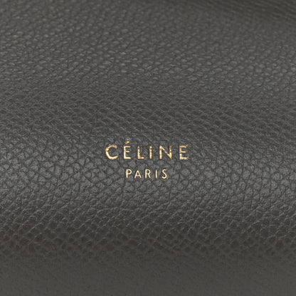 Celine Grained Calfskin Mini Belt Bag Grey 7 of 10