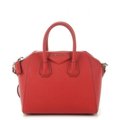 Givenchy Sugar Goatskin Mini Antigona Medium Red 1 of 7