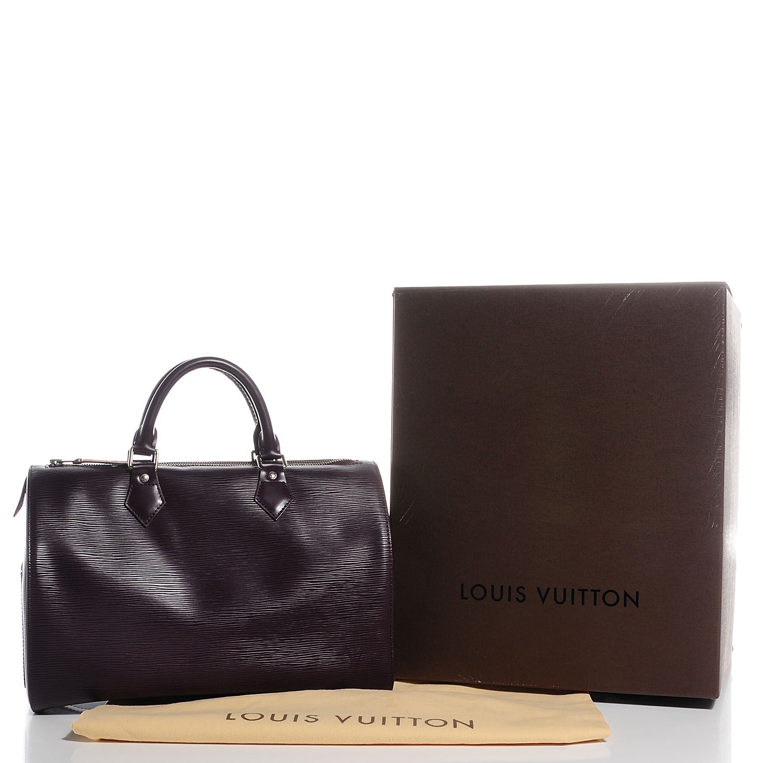 Louis Vuitton Epi Speedy 30 Cassis 5 of 8