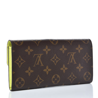 Louis Vuitton Monogram Emilie Wallet Acid 3 of 7