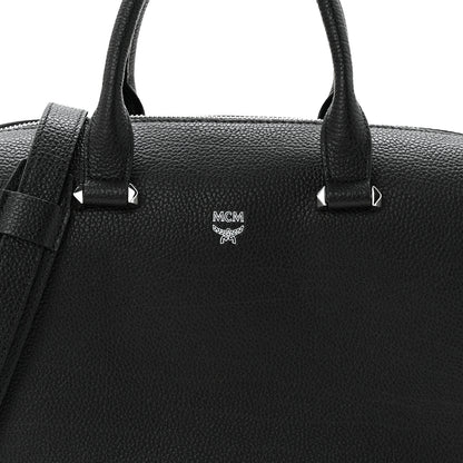 MCM Grained Calfskin Medium Ella Boston Black 7 of 9