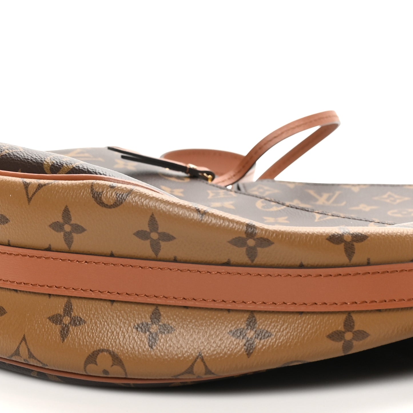 Reverse Monogram Loop Hobo