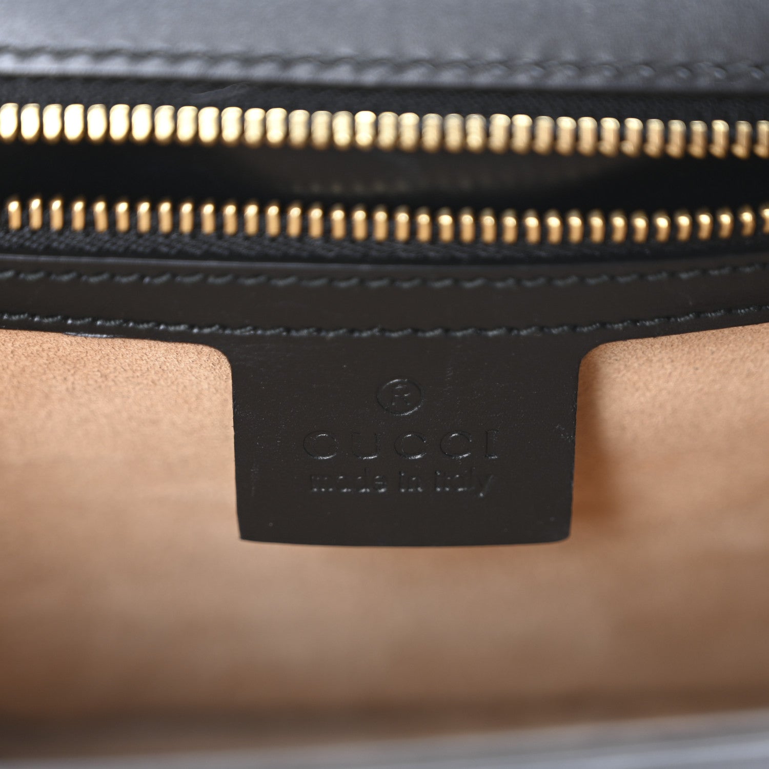 Gucci Calfskin Small Sylvie Shoulder Bag Black 6 of 10