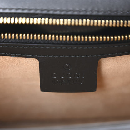Gucci Calfskin Small Sylvie Shoulder Bag Black 6 of 10