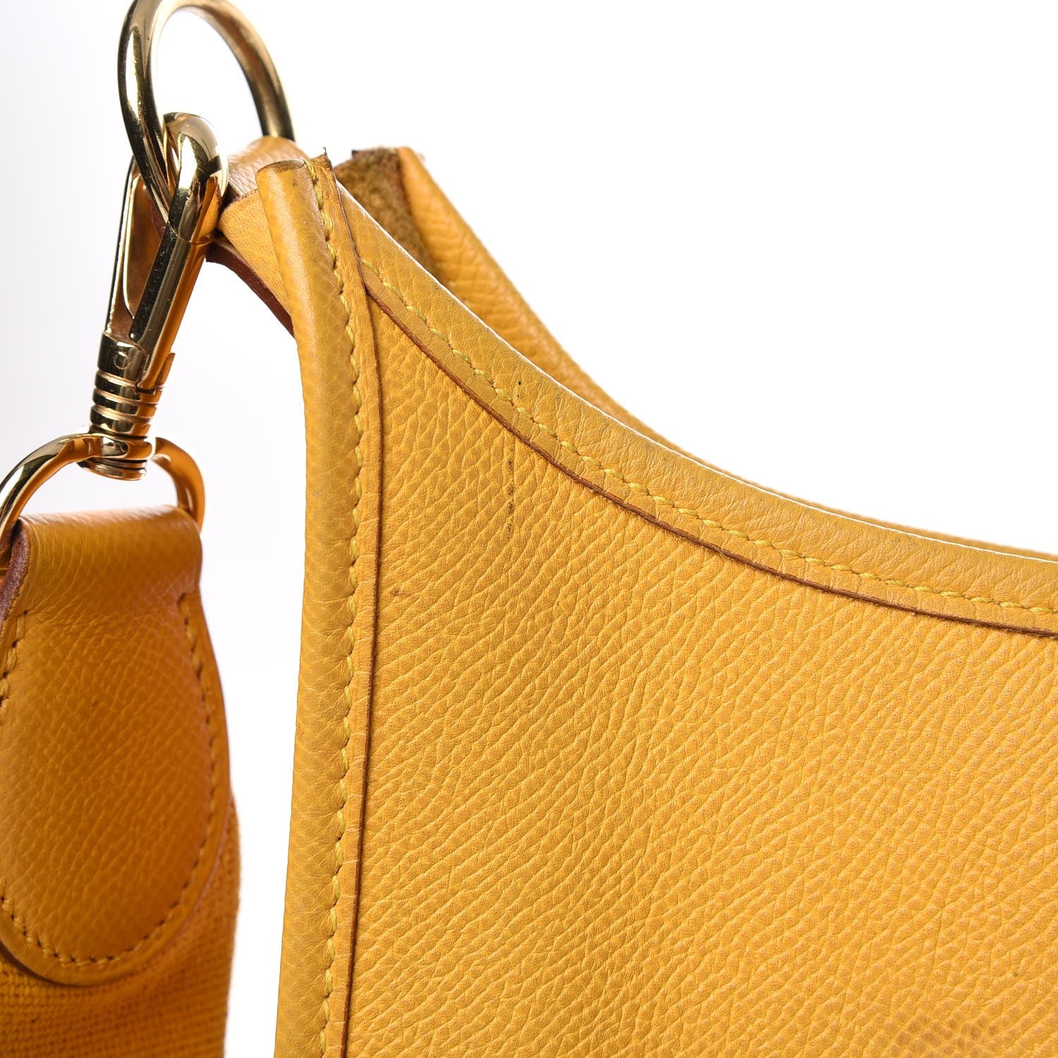 Hermes Courchevel Evelyne GM Jaune 11 of 14