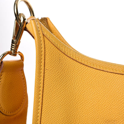Hermes Courchevel Evelyne GM Jaune 11 of 14