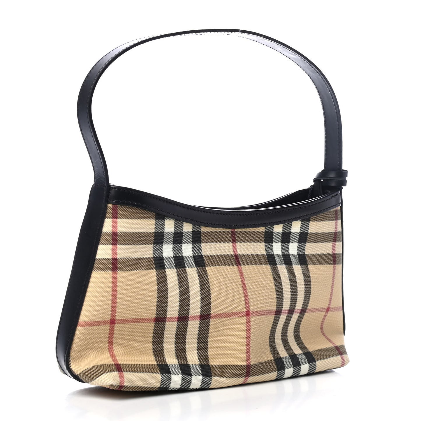Vintage Check Shoulder Bag Black