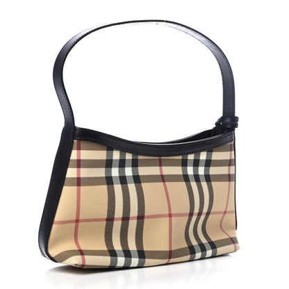 Burberry Vintage Check Shoulder Bag Black 2 of 4