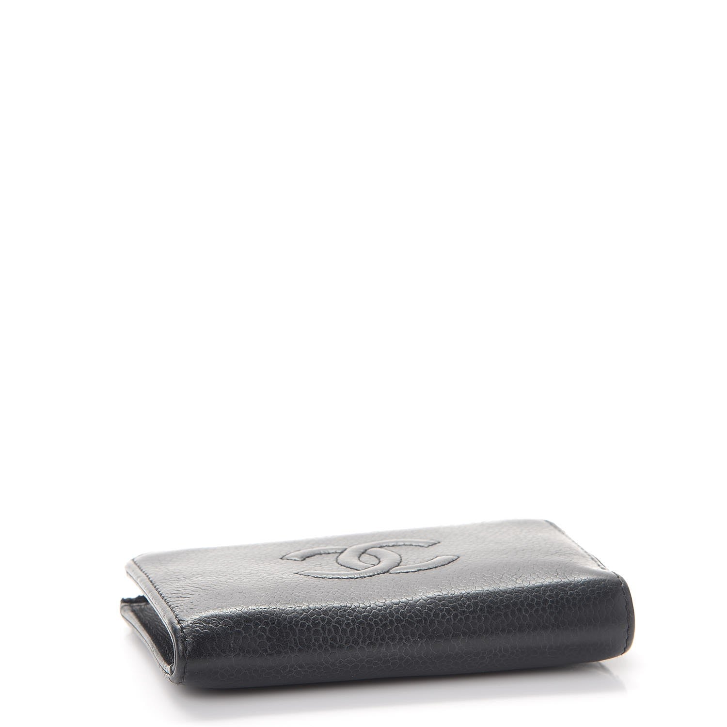 Chanel Caviar Timeless CC Coin Purse Case Black 4 of 11