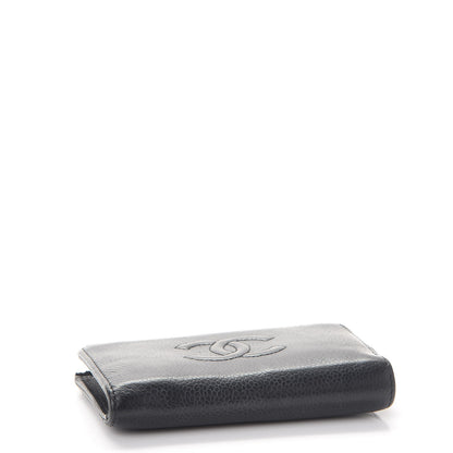 Chanel Caviar Timeless CC Coin Purse Case Black 4 of 11