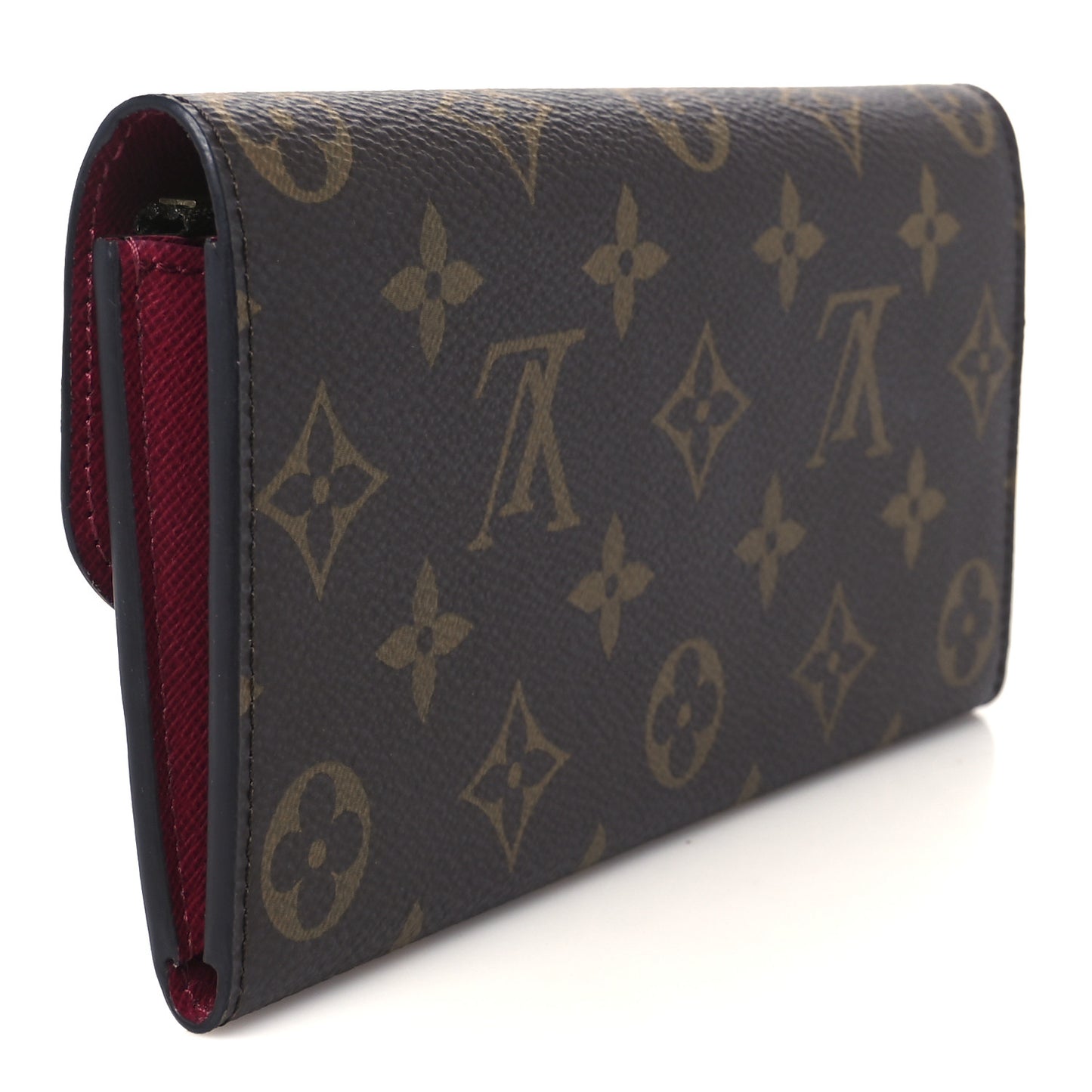 Monogram Emilie Wallet Fuchsia