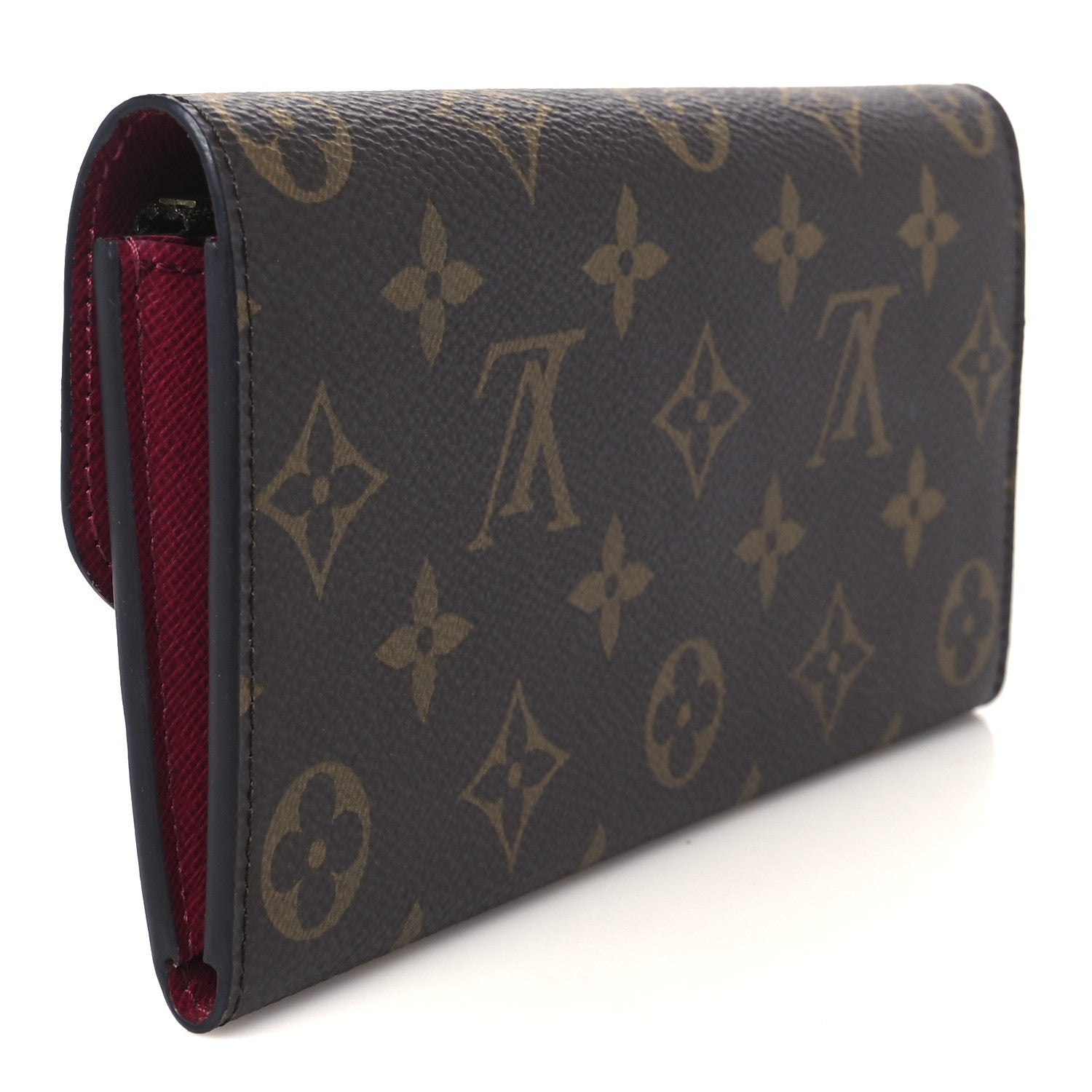 Louis Vuitton Monogram Emilie Wallet Fuchsia 3 of 8