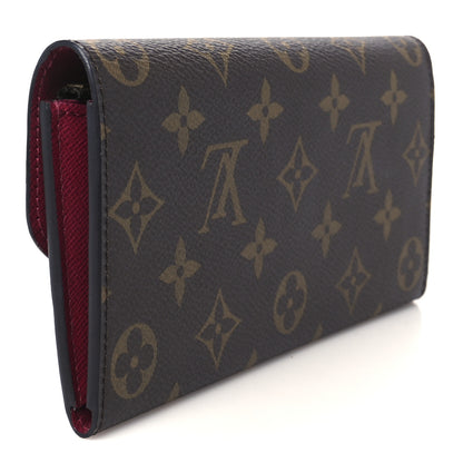 Louis Vuitton Monogram Emilie Wallet Fuchsia 3 of 8