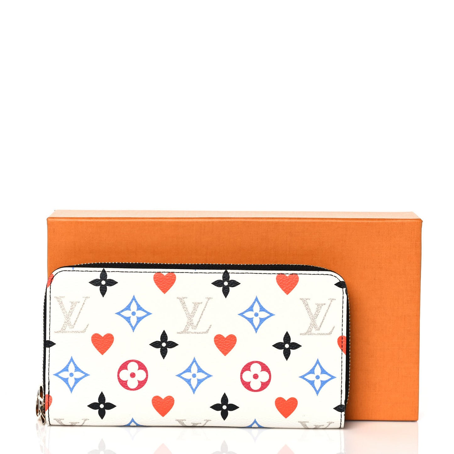 Game On Zippy Wallet White