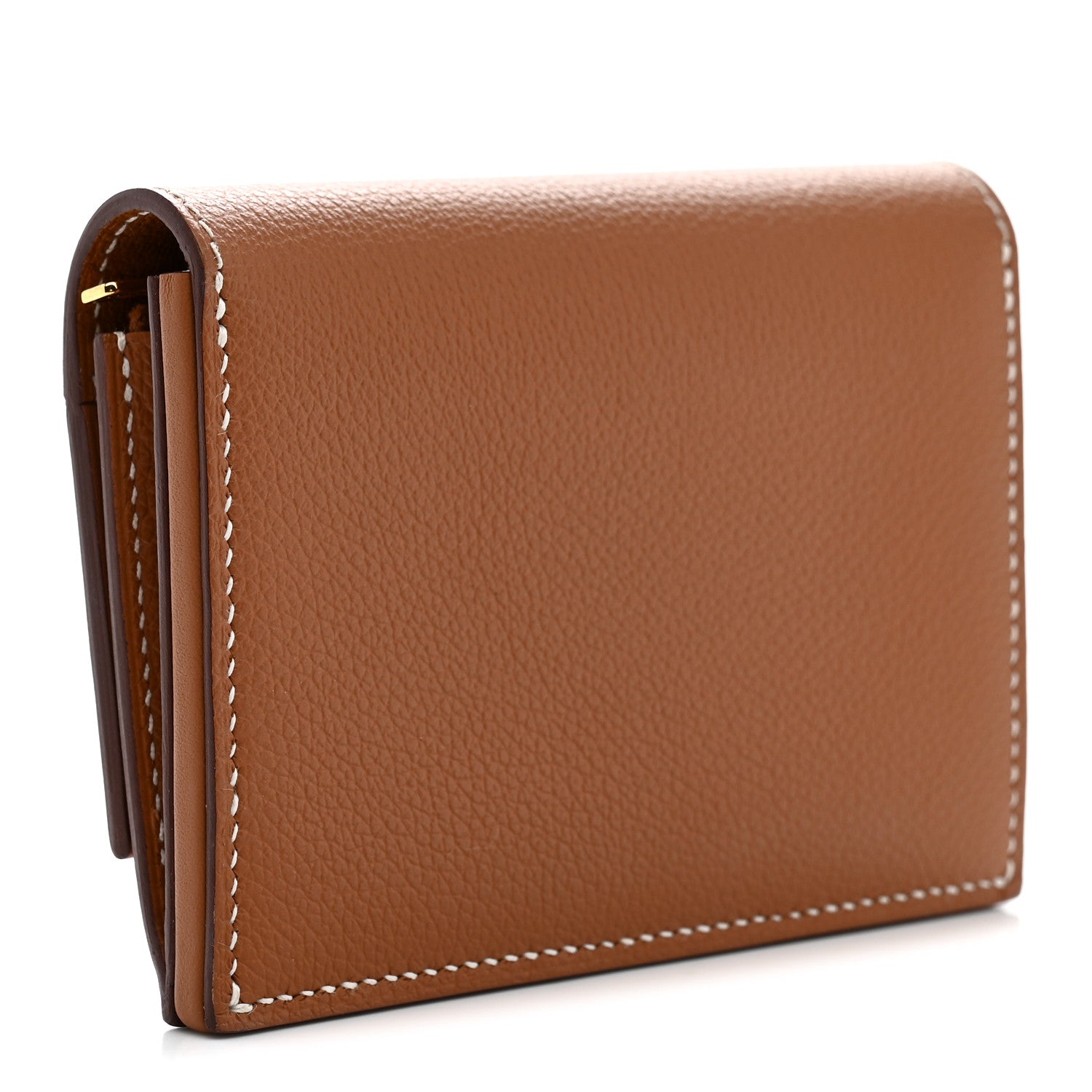 Hermes Evercolor Swift Wallet Gold 3 of 7