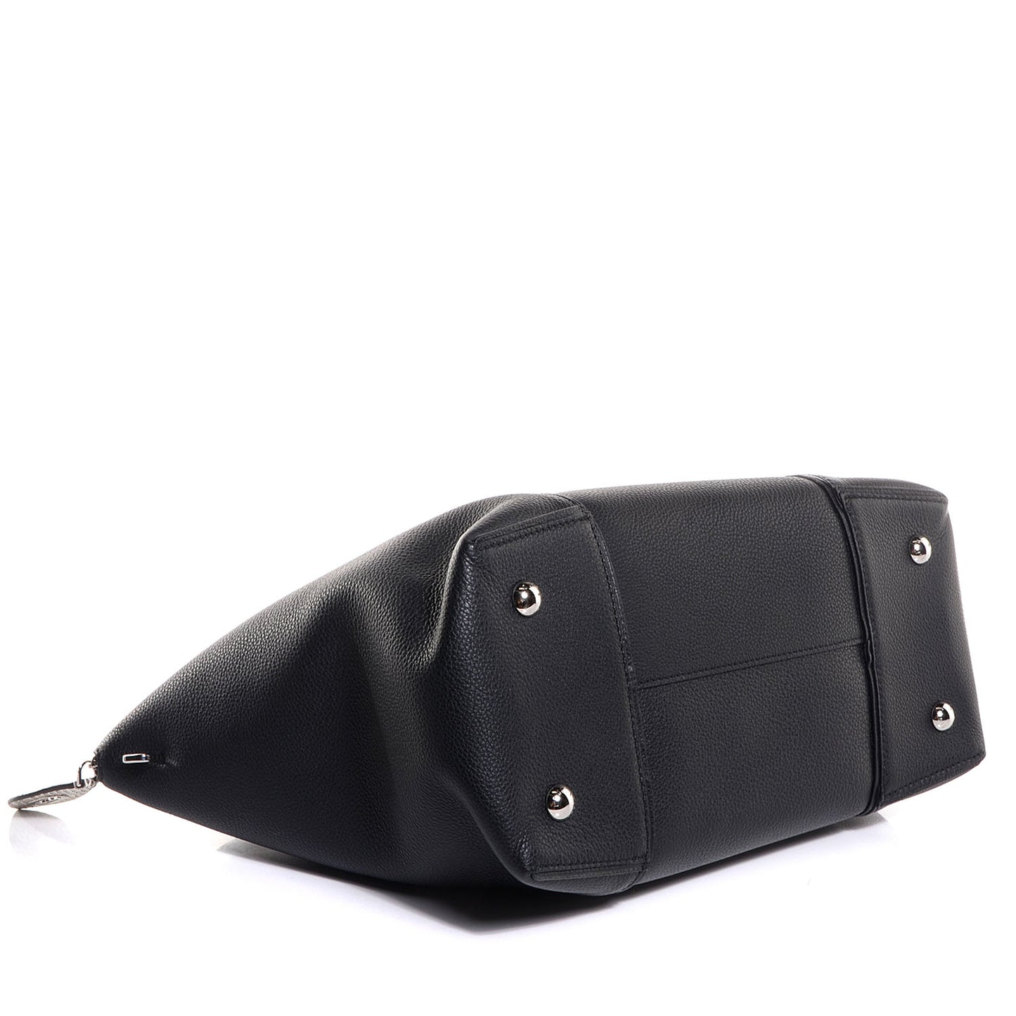 Veau Cachemire Watersnake Soft Lockit MM Black