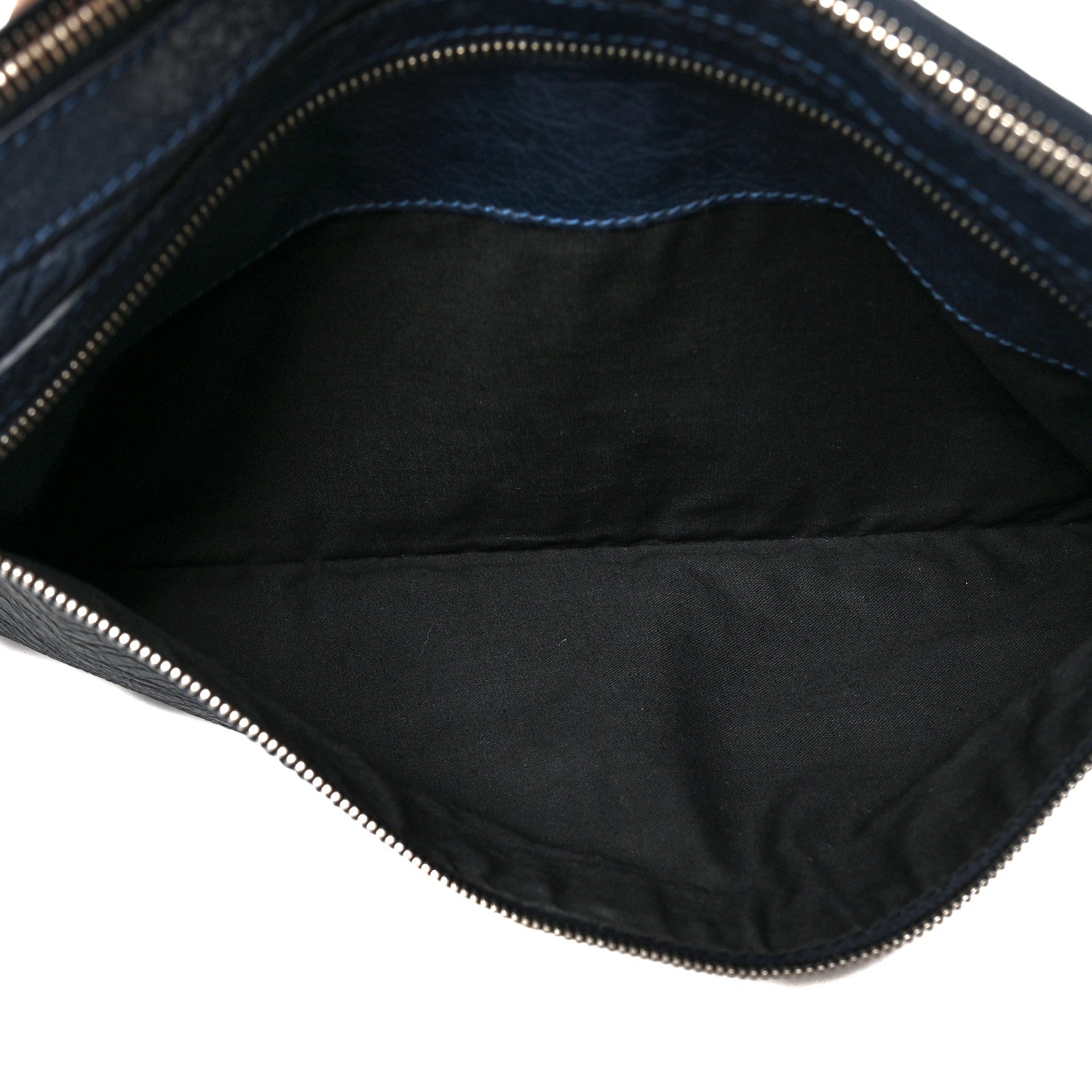Balenciaga Agneau Arena Classic Hardware Large Clip Bleu Obscur 6 of 9