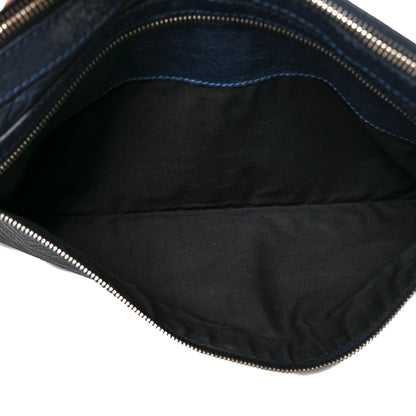 Balenciaga Agneau Arena Classic Hardware Large Clip Bleu Obscur 6 of 9