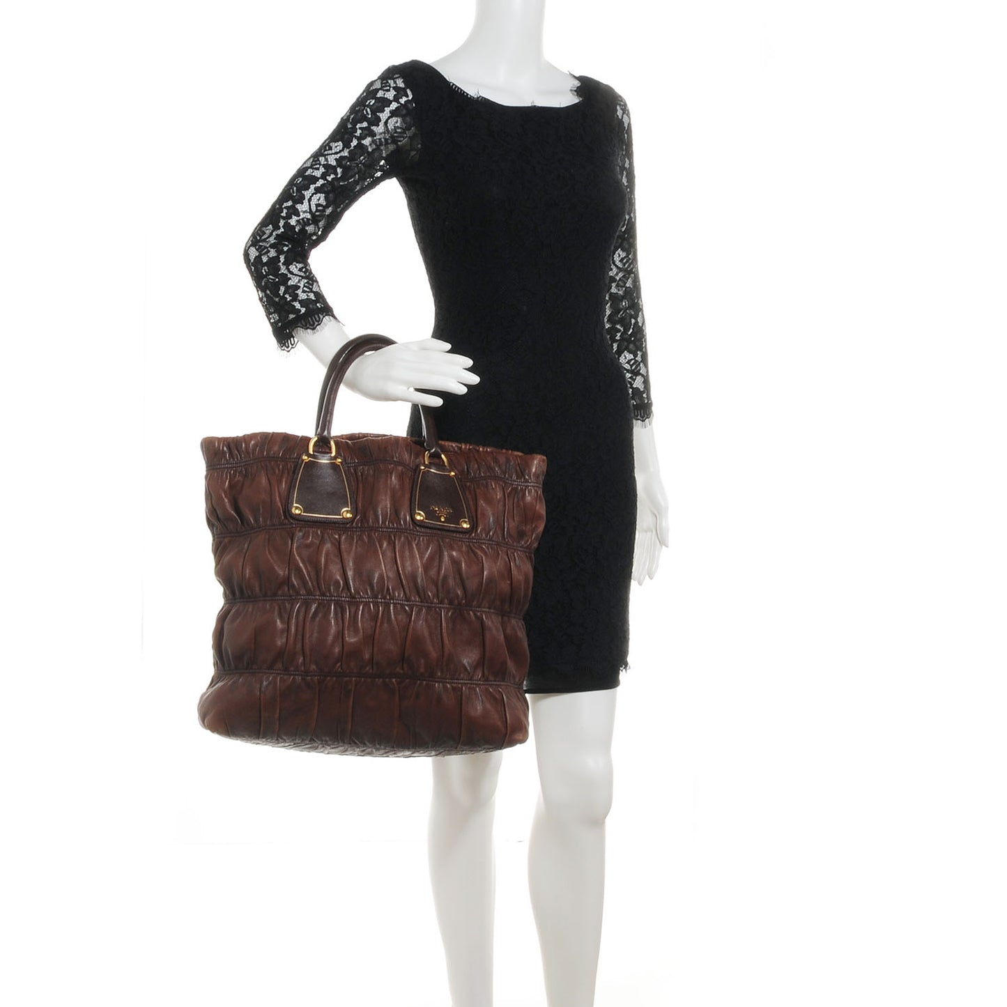 Nappa Gaufre Antik Tote Noce