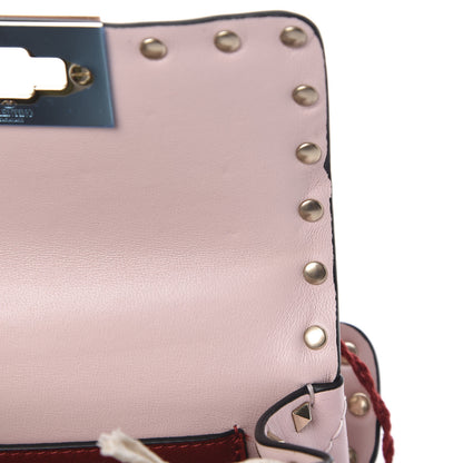 Valentino Garavani Nappa Micro Rockstud Spike Shoulder Bag Rose Quartz 10 of 10