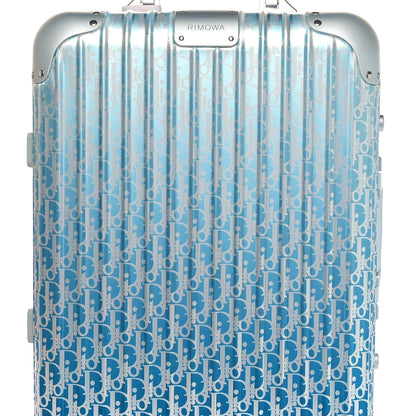 Christian Dior X RIMOWA Aluminum Gradient Cabin Luggage Blue Multi 6 of 8