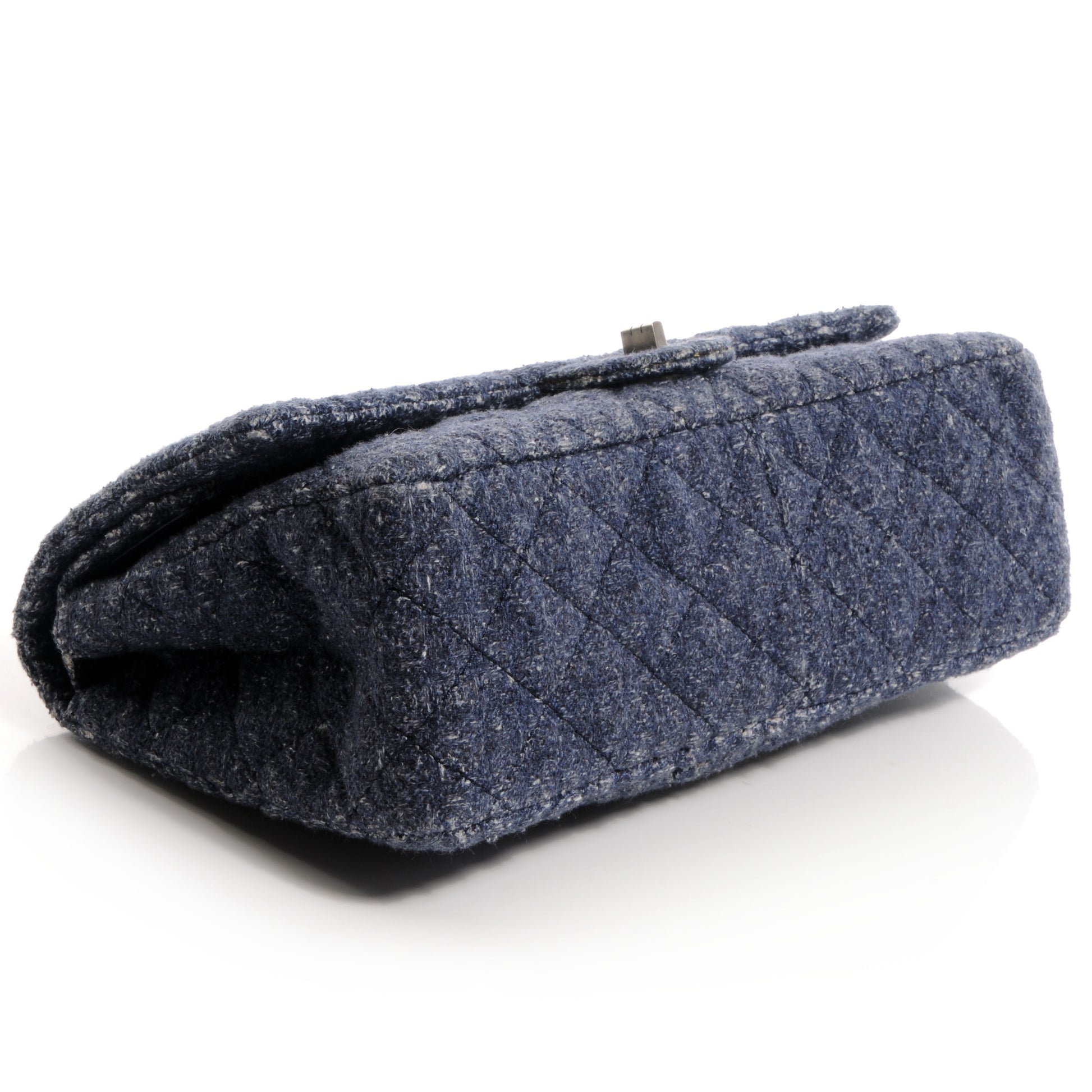 Chanel Tweed 2.55 Reissue 226 Flap Blue 4 of 9