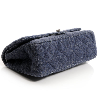 Chanel Tweed 2.55 Reissue 226 Flap Blue 4 of 9
