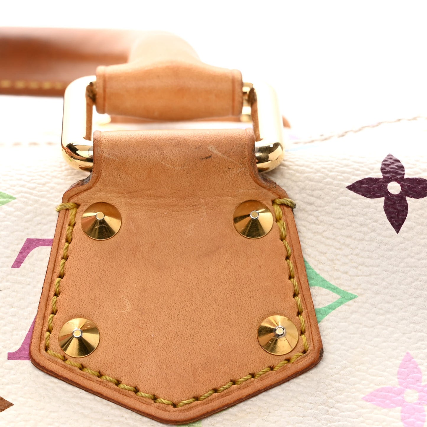 Monogram Multicolor Speedy 30 White