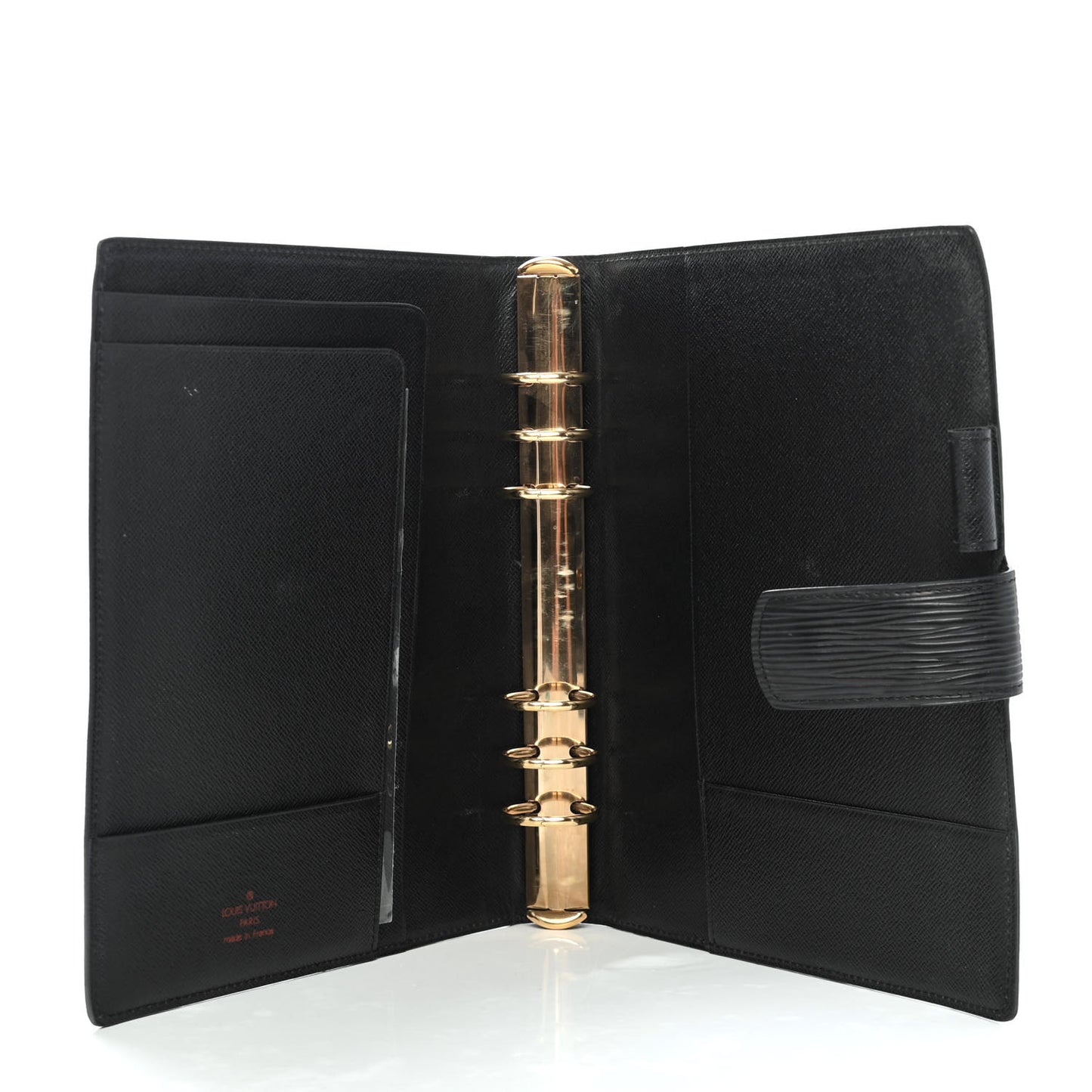 Epi Large Ring Agenda Cover Black