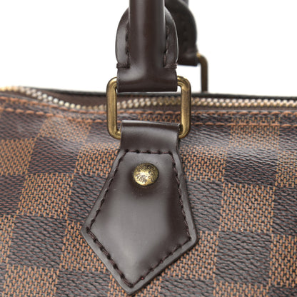 Louis Vuitton Damier Ebene Speedy Bandouliere 25 13 of 15