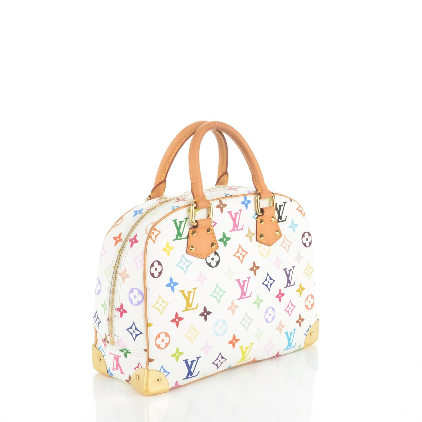 Monogram Multicolor Trouville White