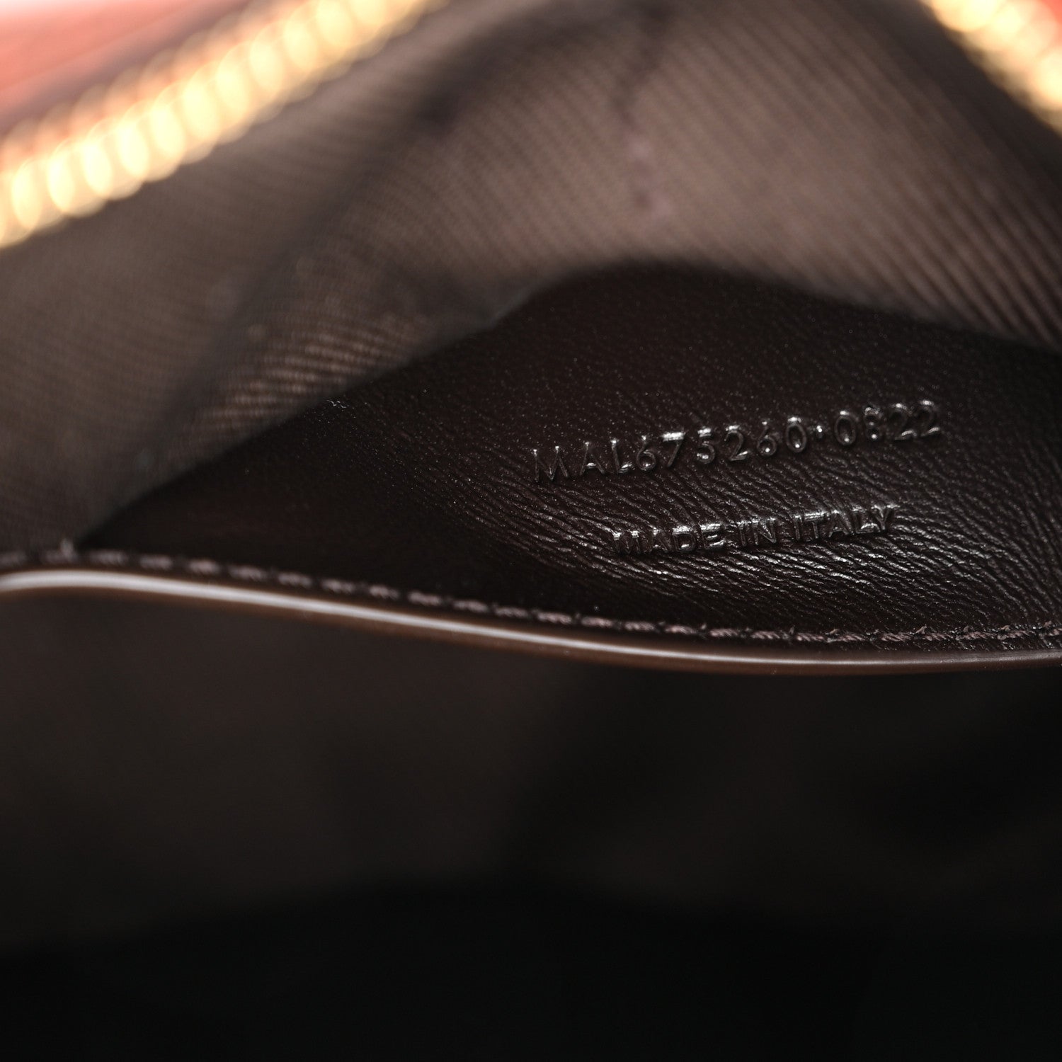 Saint Laurent Canvas Smooth Calfskin Le Monogramme Coeur Crossbody Chestnut 7 of 10