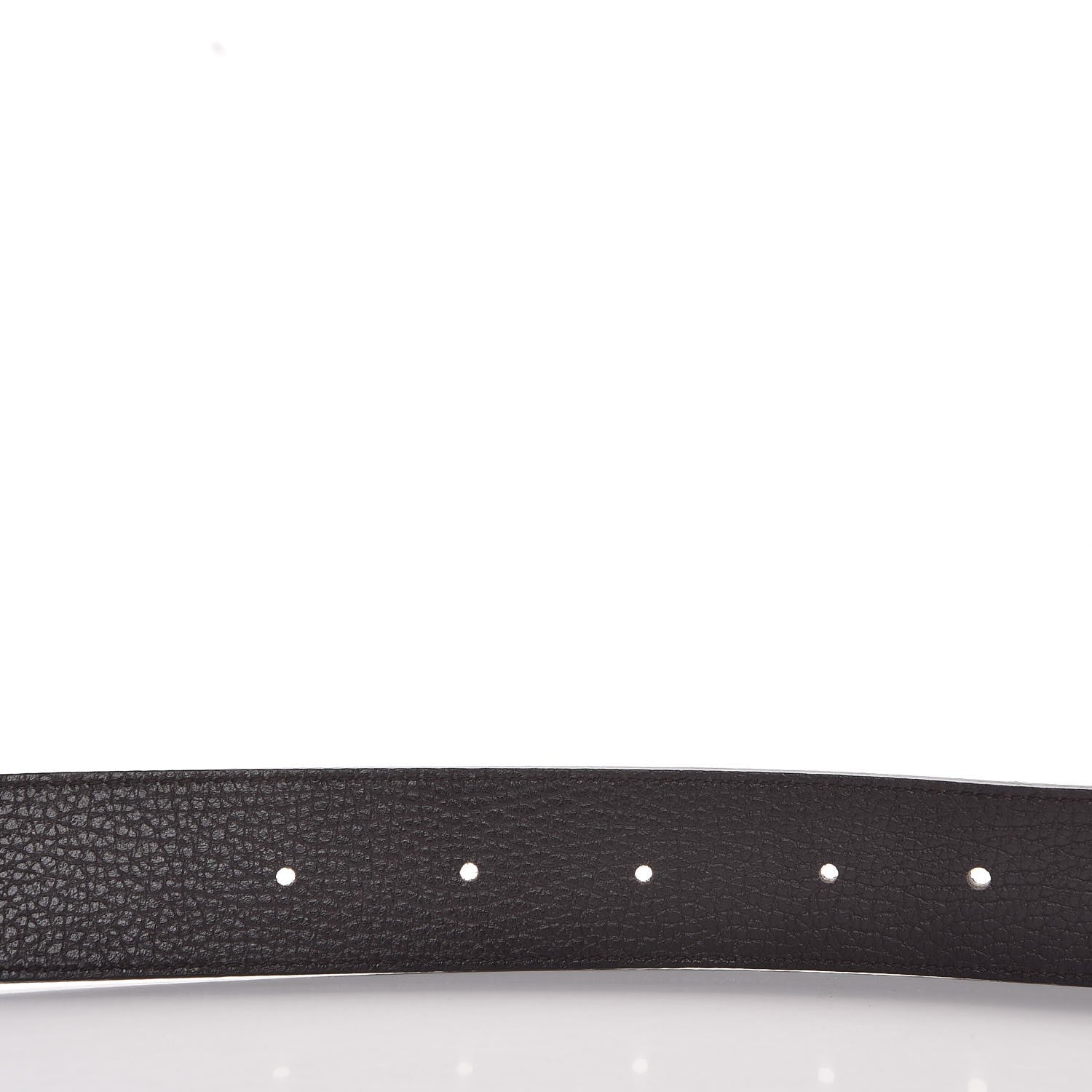 Gucci Calfskin Double G Reversible 37mm Belt 105 42 Black Cocoa 7 of 8
