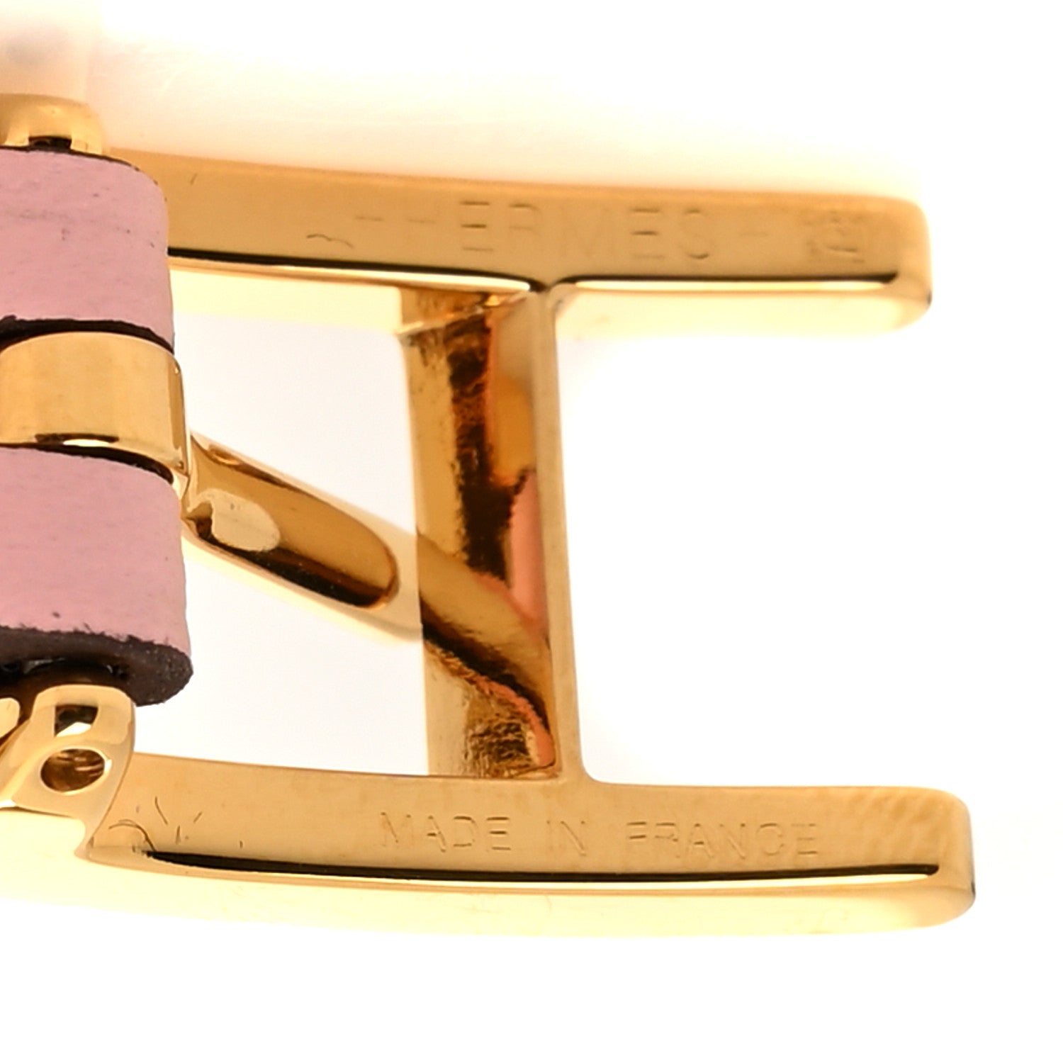 Hermes Swift Behapi Double Tour Bracelet T3 Mauve Pale 8 of 12