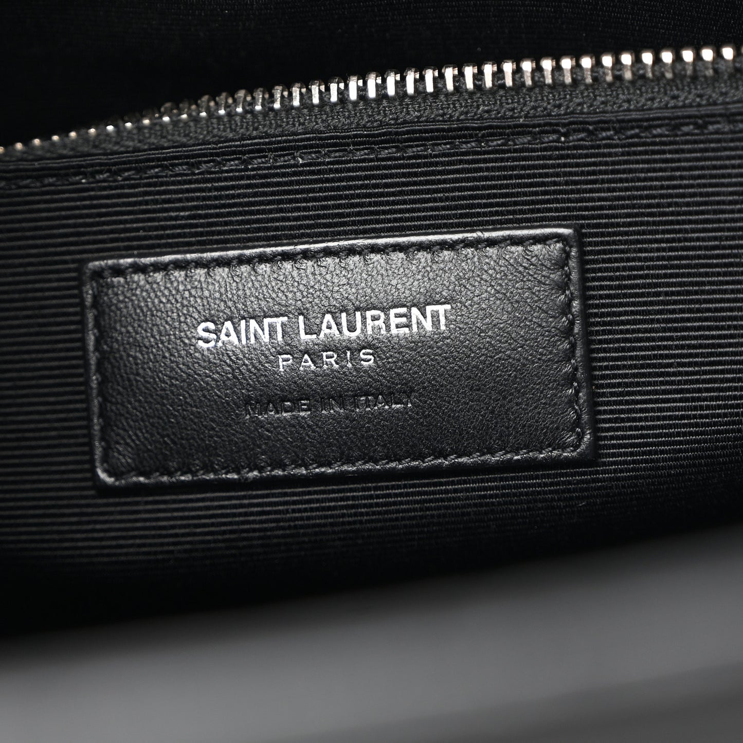 Grained Calfskin Large Sac De Jour Carryall Black