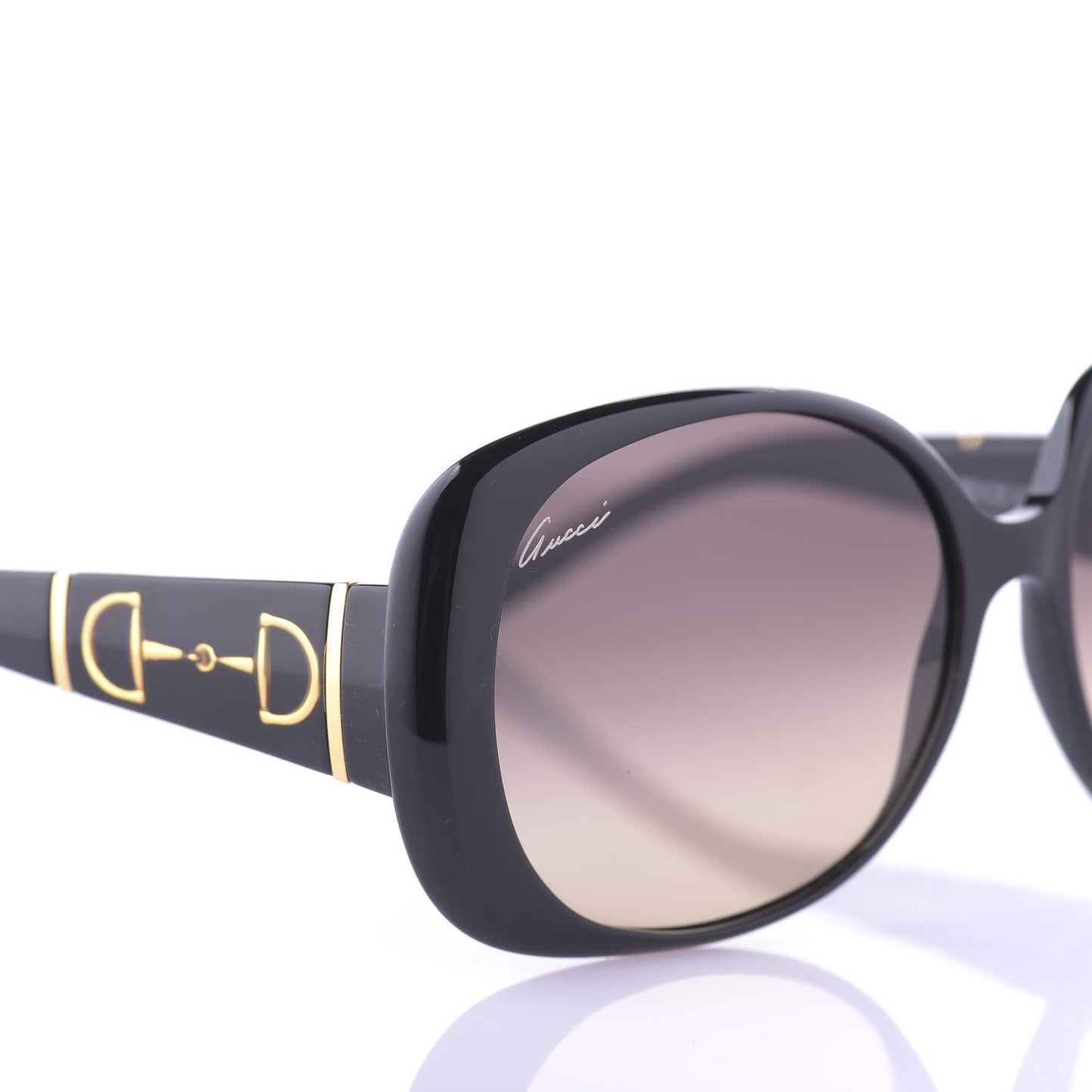 Acetate Horsebit Sunglasses GG3536/S Black